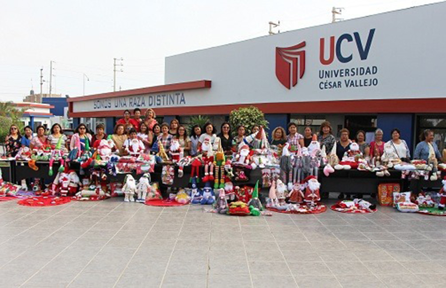 UCV Chimbote desarrolló cierre de talleres productivos para padres de familia