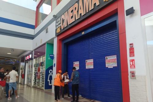 Chimbote: inspeccionan centros comerciales y locales públicos tras daños por sismos
