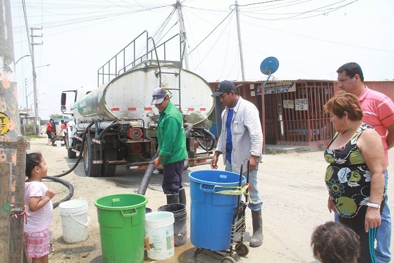 Nuevo Chimbote: comuna implementará piletas de agua en pueblos a donde no llega el servicio