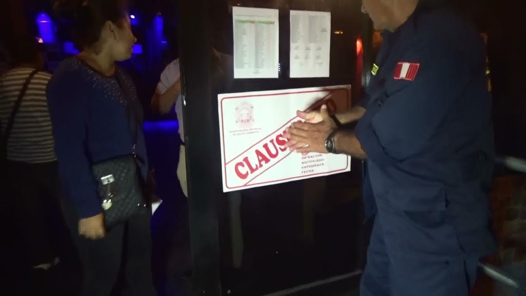 Nuevo Chimbote: Clausuran discoteca “Tequila” y sancionan otros locales por incumplir normas municipales
