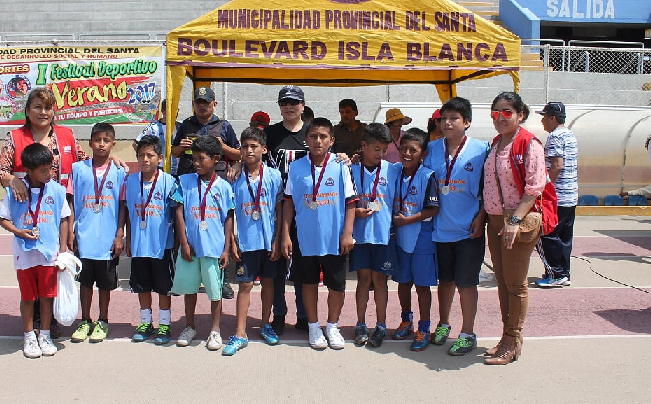 Chimbote: MPS  clausuró el I Festival Deportivo de Verano 2017