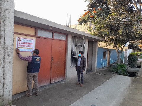 Clausuran cuatro locales que promovían venta de licor y fiestas “chancalatas” 