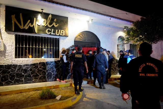 Nuevo Chimbote: Clausuran club nocturno "Napoli"  por no contar con licencia de funcionamiento