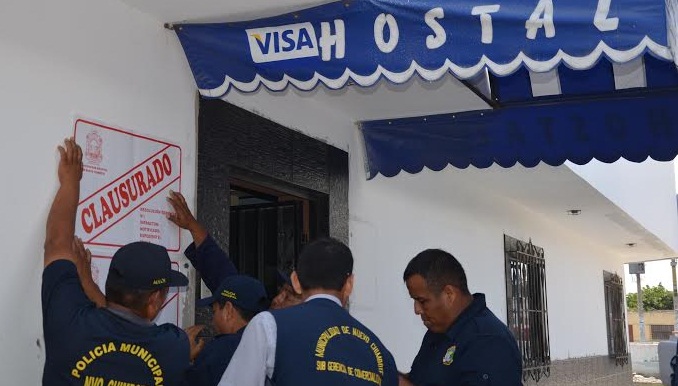 Municipio inspeccionó hostales y hospedajes en Nuevo Chimbote