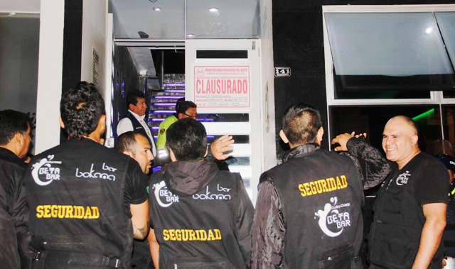 Ocho discotecas de Chimbote clausuradas por no cumplir con normas de sanidad
