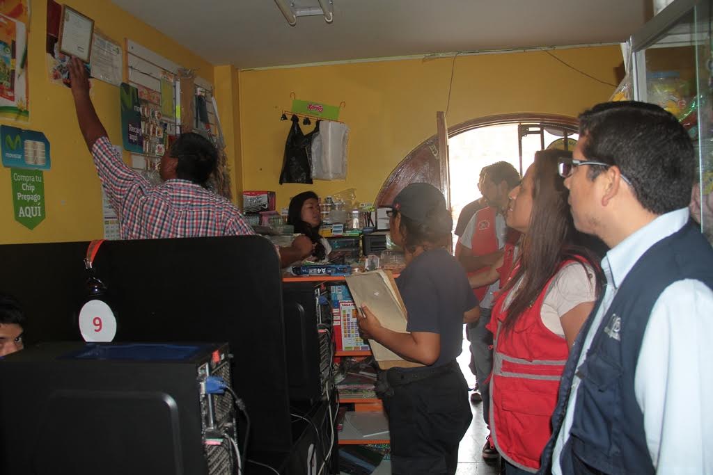  Nuevo Chimbote: Clausuran cabina de internet por no tener filtros de protección al menor