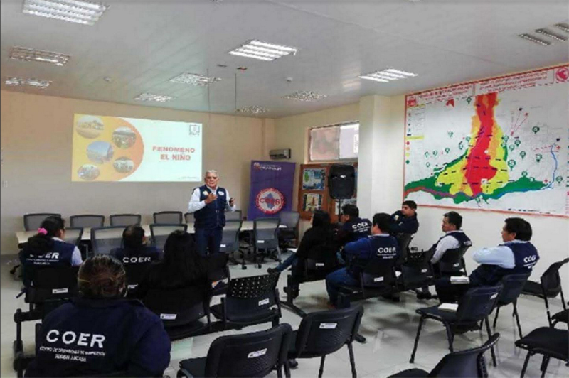 Áncash: COER se declara en alerta permanente en prevención de “El Niño”