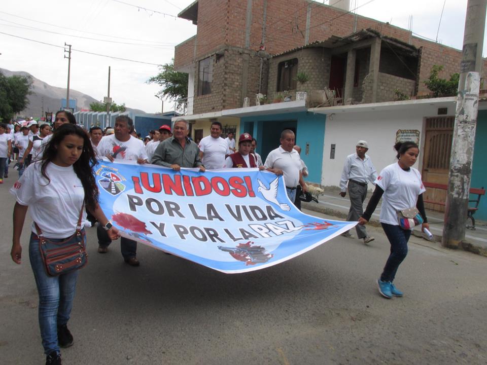 Población de Coishco se moviliza para exigir acabar con ola de criminalidad en distrito