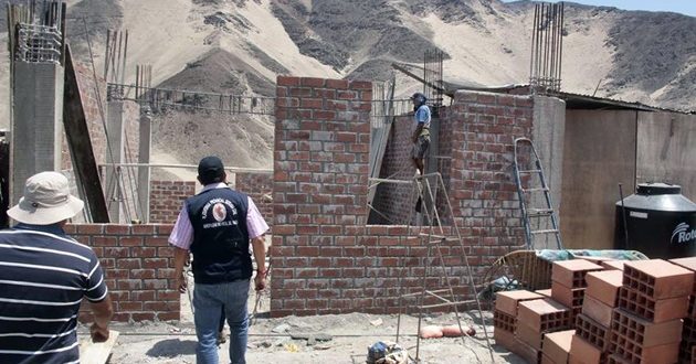 Coishco: 25 viviendas serían destruidas por no reunir especificaciones técnicas 