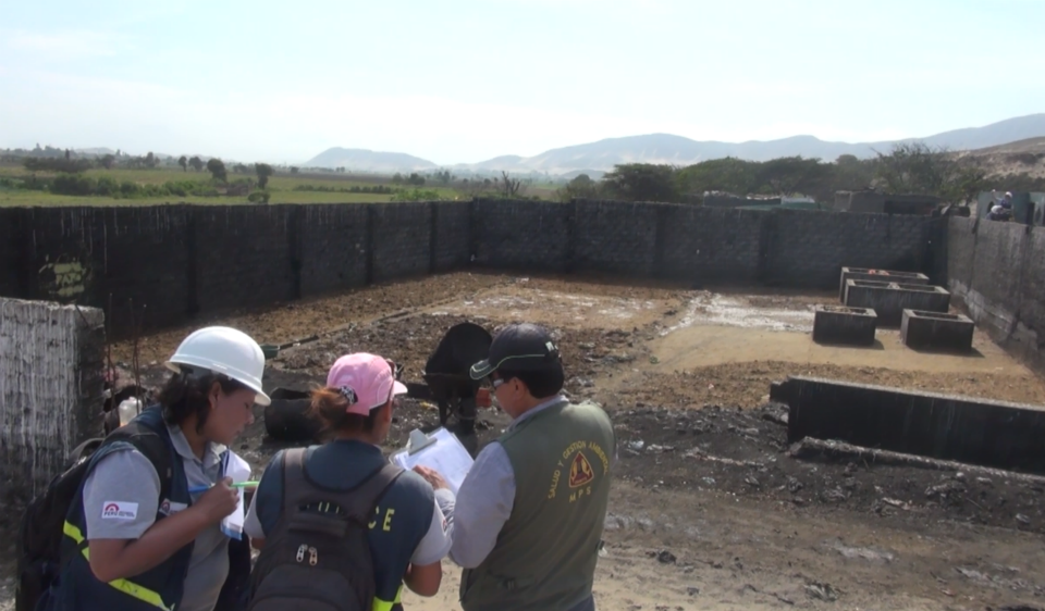 Coishco: Incautan 40 toneladas de harina residual de pescado que se quemaba ilegalmente