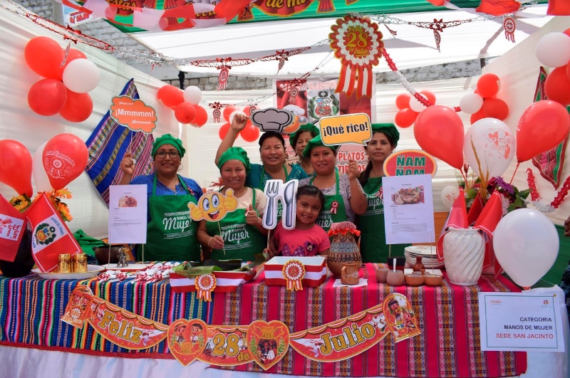 Colaboradores de Agroindustrias San Jacinto participaron en feria gastronómica