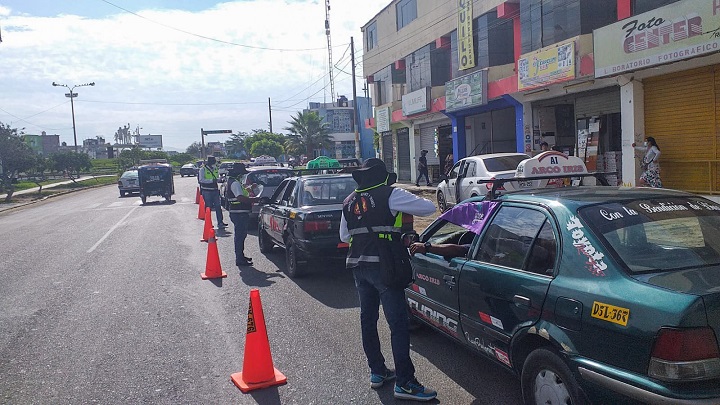 Continuarán operativos de control en el transporte público en Chimbote