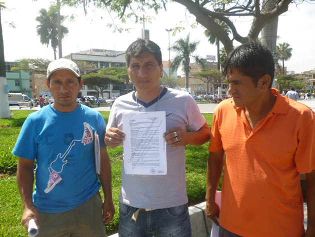 Chimbote: dirigentes de línea de colectivos denuncian hostigamiento de su “gerente”