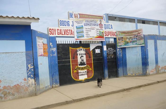 Roban artefactos e insumos médicos del colegio José Gálvez  