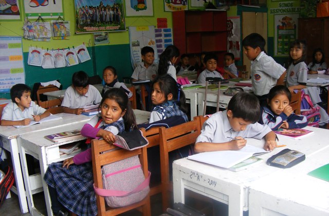 Piden apoyo para colegio José Abelardo Quiñones