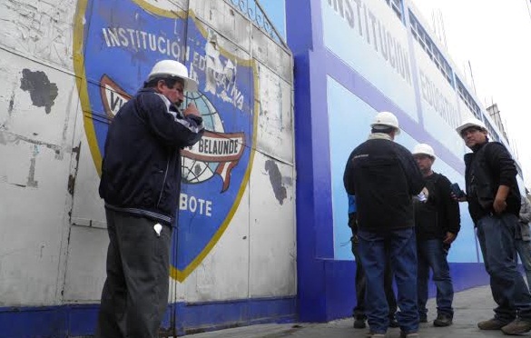 Informe pericial revela que colegio Víctor A. Belaunde se podrá construir en dos niveles