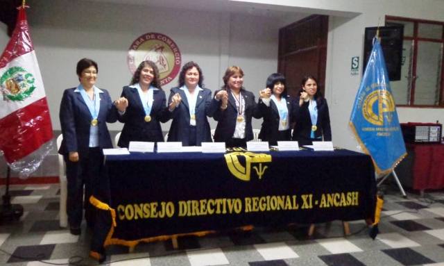 Colegio de Psicólogos de Áncash renovó directiva regional 2015-2016