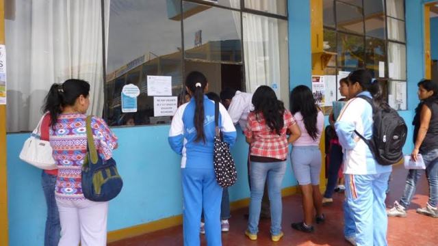  El lunes publicarán relación de alumnos que ingresaron a I.E. Inmaculada