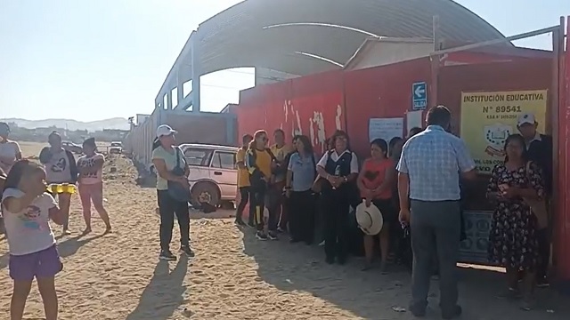 Nuevo Chimbote: roban en colegio de un asentamiento humano en dos días consecutivos