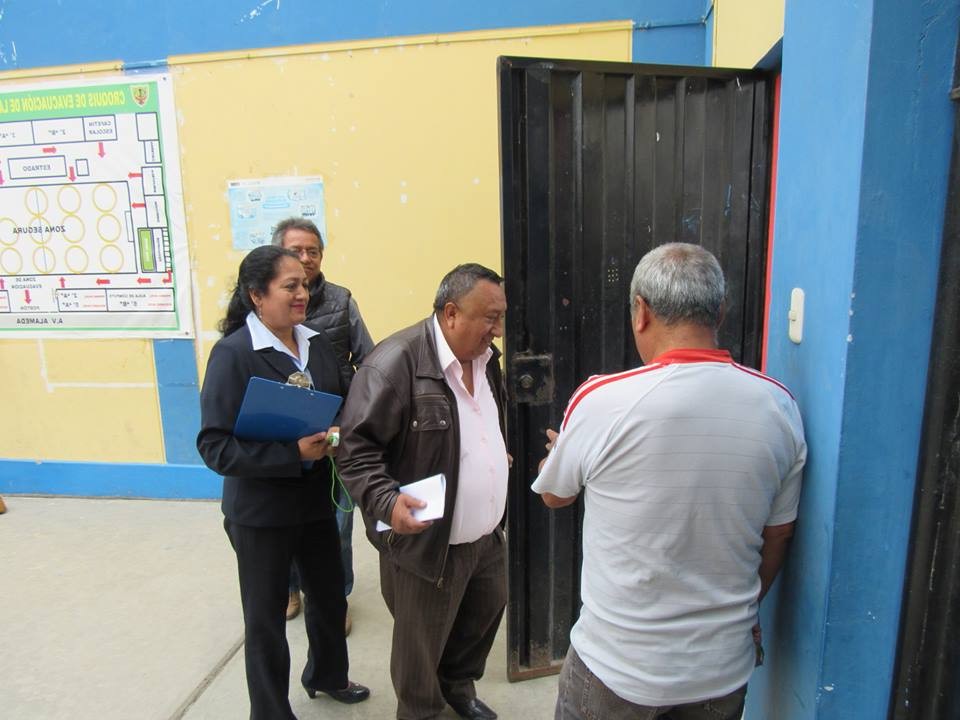 Chimbote: inspectores de la Ugel Santa verifican el reinicio de clases en los colegios