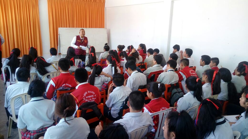 Municipalidad de Chimbote desarrolla charlas de prevención social en colegios