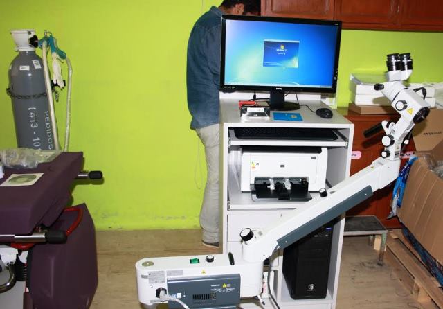 Chimbote: "La Caleta" adquiere equipo para detectar cáncer de cuello uterino