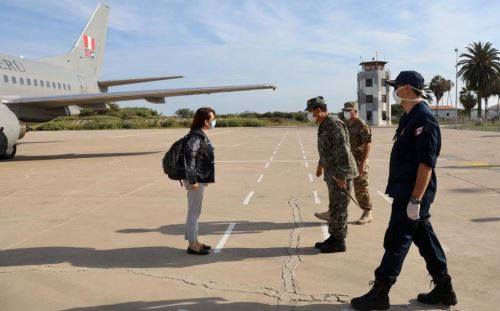 Comando de Operaciones arriba a Lambayeque para supervisar plan contra el covid-19
