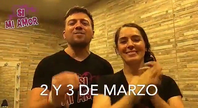  Yidda Eslava y Julián Zucchi en Chimbote para divertir con "Sí, mi amor”