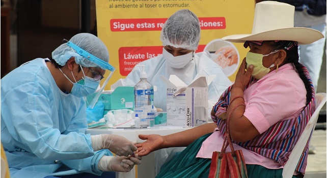 Intervienen 49 comedores para detección de covid-19 en provincias de Santa, Casma y Huarmey