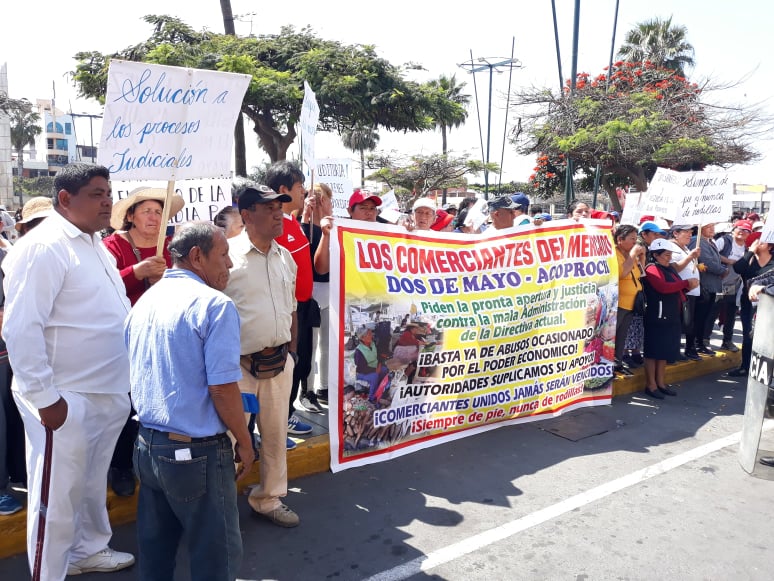 Chimbote: comerciantes de “Dos de Mayo” piden reabrir el centro de abastos