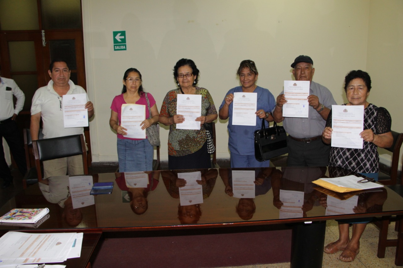  Comerciantes opositores de “El Progreso” desisten y firman acta para cambio de giro de sus negocios