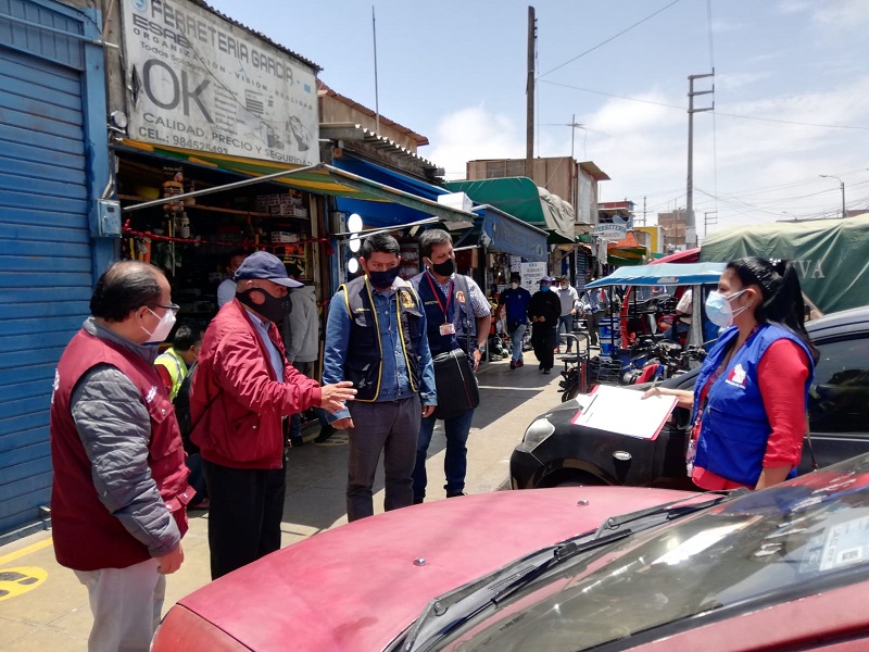 "Comerciantes informales reubicados en Chimbote deben cumplir con protocolos de bioseguridad"