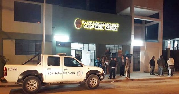 Trabajador municipal fue detenido por golpear con puñetes en el rostro a su conviviente menor de edad en Casma
