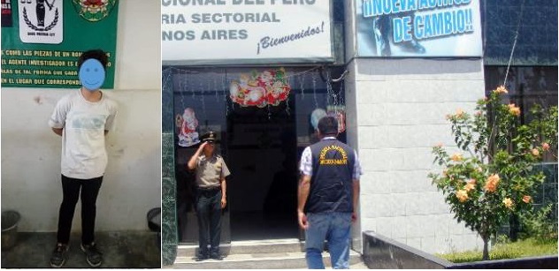 Intervienen a menor por robar en vivienda en Nuevo Chimbote, lo calatearon para darle golpiza