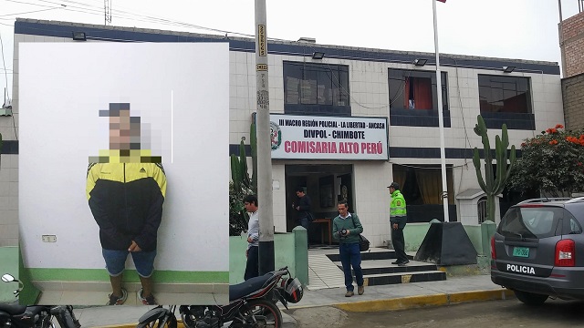 Menor fue detenido por participar en asalto a mano armada en Chimbote