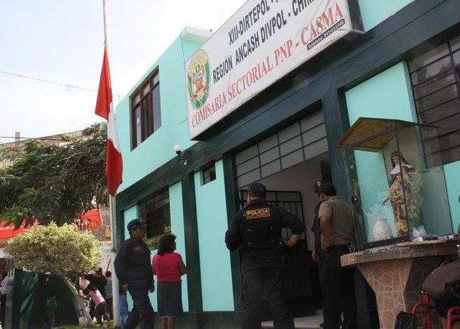 Áncash: Policías detuvieron a sujeto que hirió a botellazos a su pareja en la ciudad de Casma