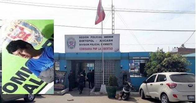 Policías detienen a sujeto por actos contra el pudor en agravio de joven venezolana en Chimbote