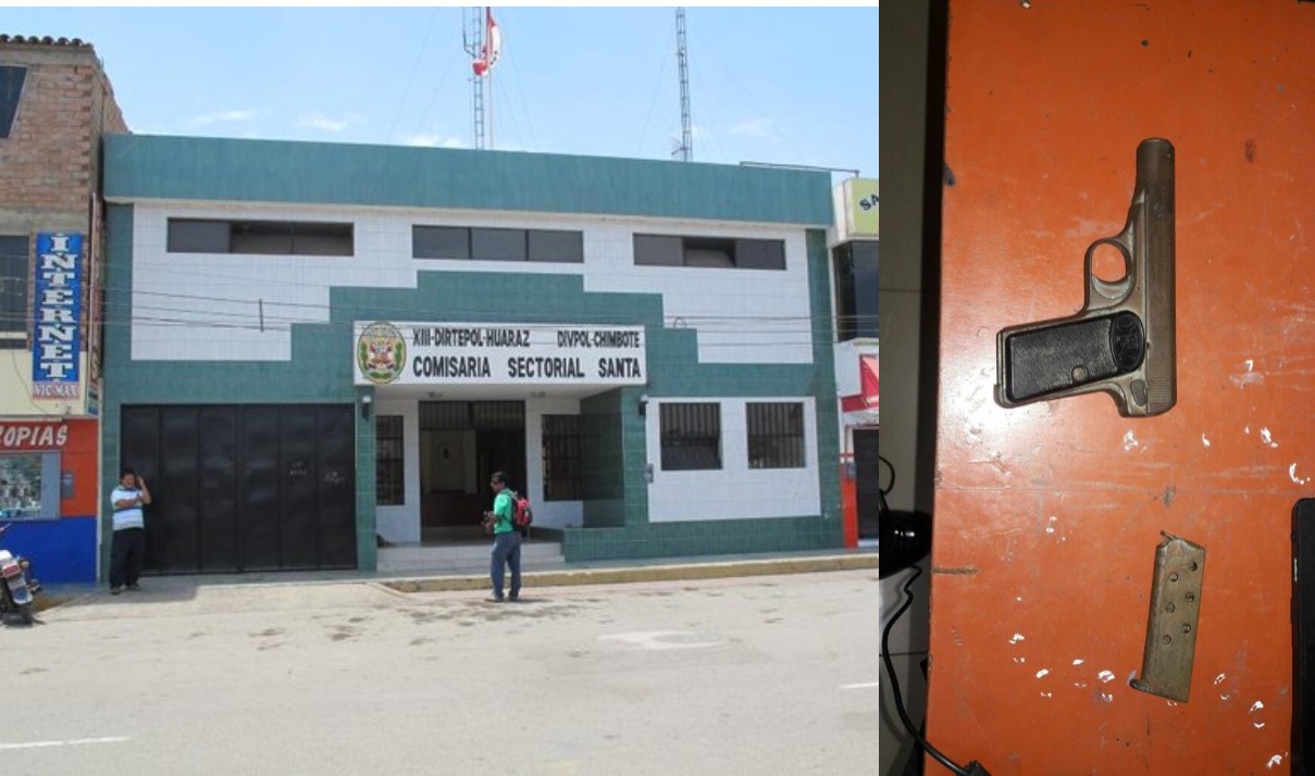 En el distrito de Santa intervienen a menor de 16 años portando arma de fuego
