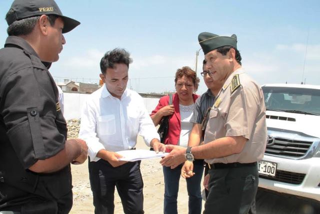 Nuevo Chimbote: inspeccionan locales para instalación de futura comisaria en "San Luis"