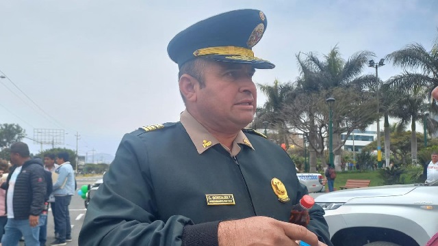 Comisario anuncia plan operativo para frenar avance de ola delictiva en Nuevo Chimbote