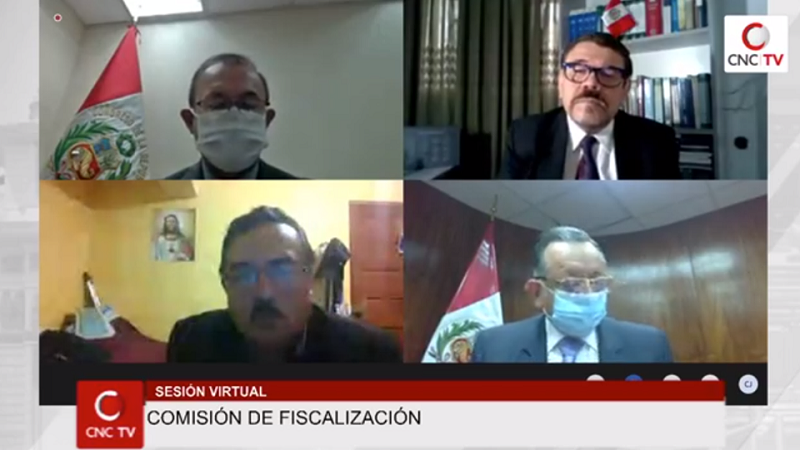 Presidente de la Corte de Áncash expone trabajo de la Comisión Anticorrupción en el Congreso