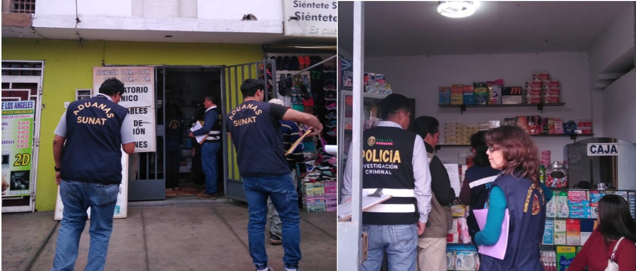 Chimbote: incautan productos farmacéuticos en mal estado de conservación, vencidos y adulterados