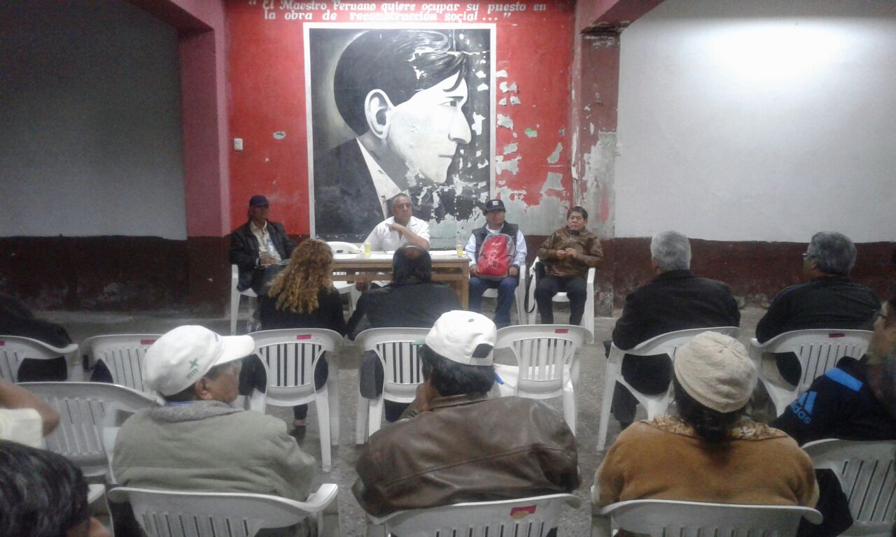 Nuevo comité está listo para defender las tierras del proyecto especial Chinecas 