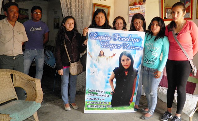 Familia de universitaria Penélope López acusa a ex enamorado de haberla matado