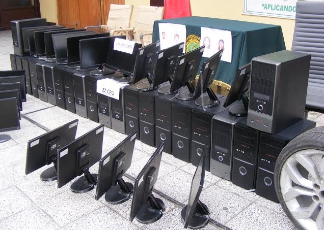  Fueron devueltas las 24 computadoras robadas al colegio Mariano Melgar