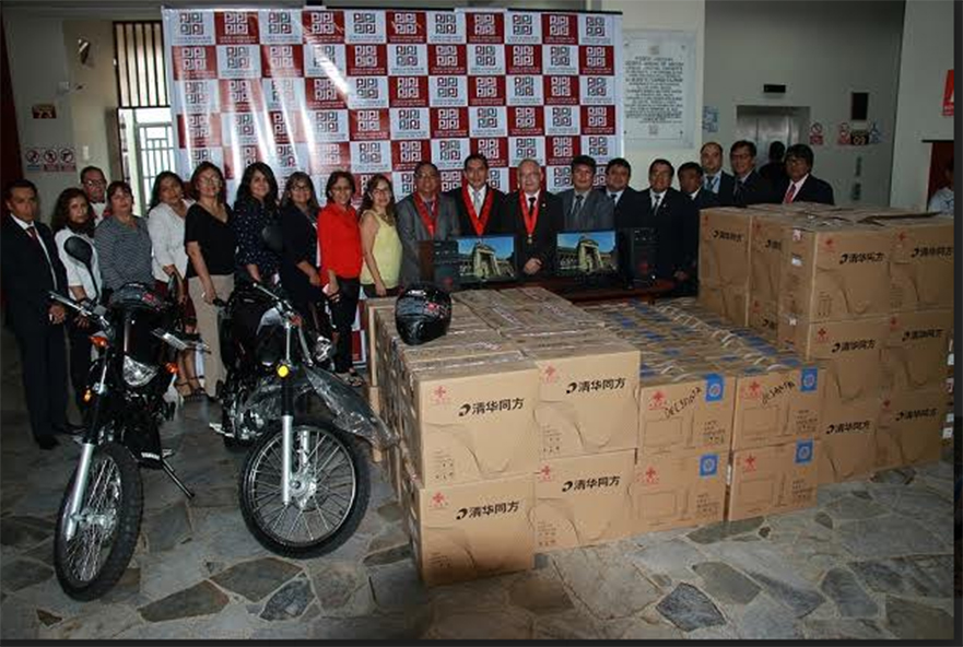 Entregan 116 modernas computadoras para sedes de Chimbote, Casma, Huarmey, Santa y Nepeña