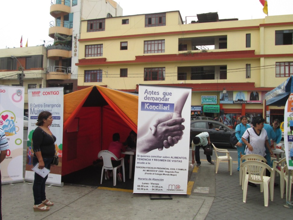 Fiscalía del Santa promueve campaña de conciliación para las familias