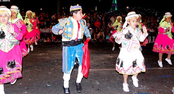 Chimbote: municipio provincial realizó concurso de danzas folclóricas