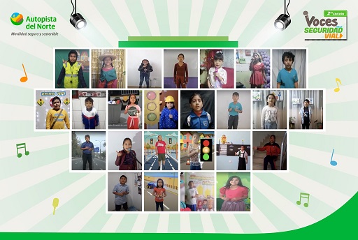 Escolares de Casma, del Santa y Virú componen canciones creando conciencia sobre la seguridad vial