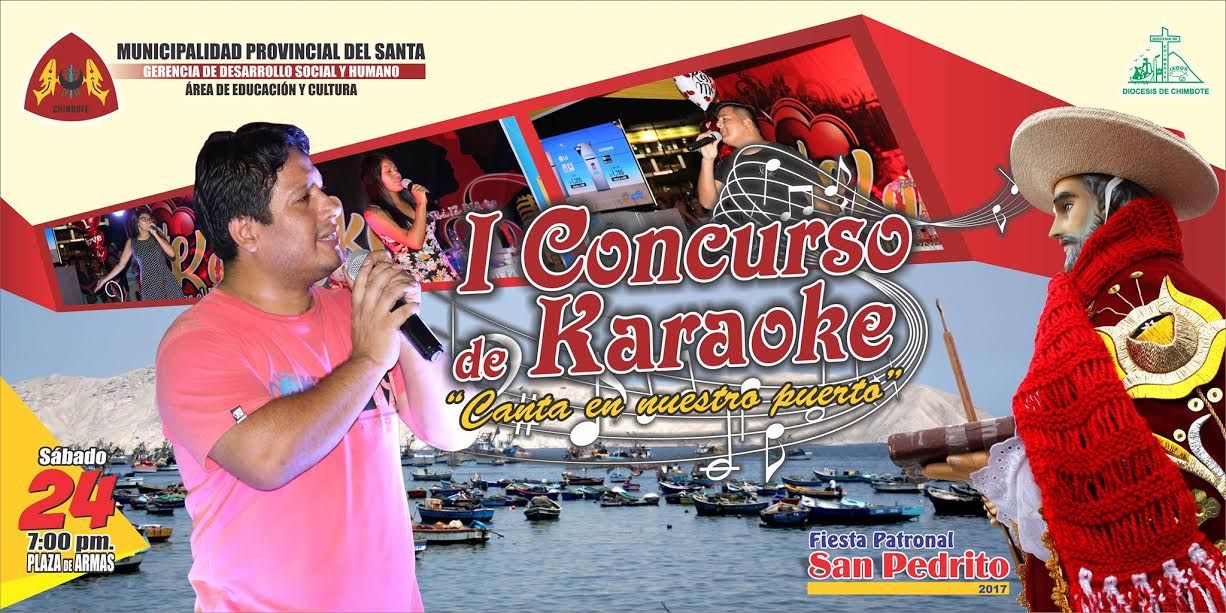 Chimbote: concurso de karaoke “Canta en mi puerto, San Pedrito”